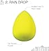 De Prettilicious Liquid Foundation and Pressed Powder Cosmetic Pro Makeup Blender Sponge, 5-Shape Set