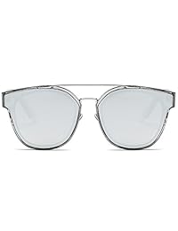 Gafas de sol cuadradas de gran tamaño SOJOS para mujer con espejo SJ2038