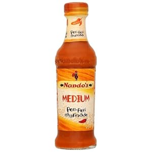 Nandos Medium Peri Peri Saus 270 ml (Pack van 6)