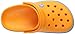 Crocs Unisex-Child Crocband Rainbow Band Clogs, Blazing Orange, 1 Little Kid