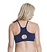 Cake Lingerie Women's Nursing Bra Wireless Cotton Candy Seamless Maternity Bra Racerback Medium Navy
