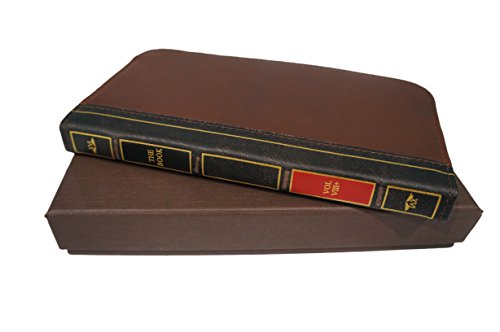 iPhone 8 Plus Case, CHAPTER XVI The Book for iPhone 8 Plus (5.5 inch) - Genuine Vintage Leather iPhone 8 Plus Case with Wallet (iPhone 8 Plus Brown)