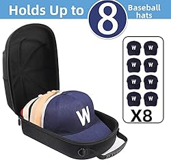 Hard Hat Travel case Holding up to 8 Baseball