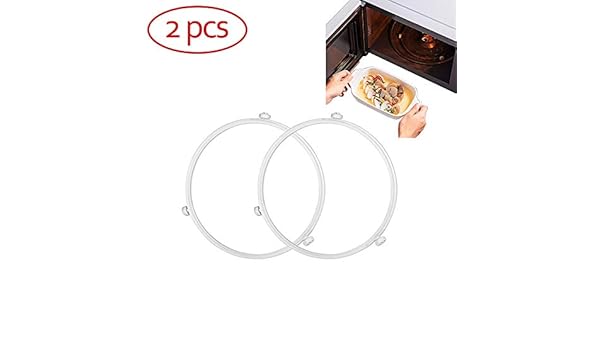 Sarplle microondas Anillo 2 Piezas Horno microondas Plato ...