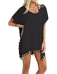Women's Stylish Chiffon Tassel Beachwear Bikini Swimsuit Cover up