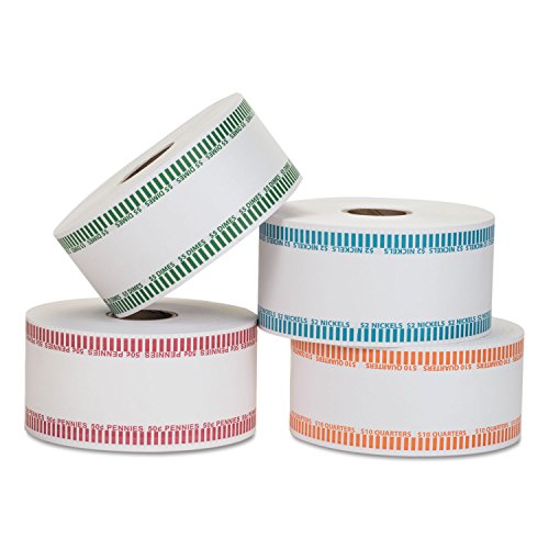 The Coin-Tainer Co. Automatic Coin Wrapper Roll, Nickel, 1000 feet (50005)