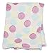 Light & Cozy Plush Blanket For Baby Boys and Baby Girls (Pink Polka Dot)