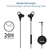 LINNER in Ear Noise Cancelling Headphones, Noise Cancelling Earbuds Extra Bass, Wired Noise Cancelling Headphones with Microphone NC25