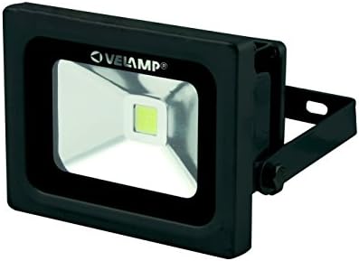 Velamp IS141 CyClop LED flooD light, 10W, IP65, 3000 K, blaCk