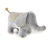 Levtex Home Baby Zambezi Elephant Plush Toy, Grey