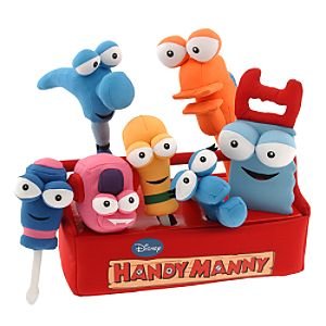 Amazon.com: Disney Handy Manny's Plush Tool Kit 7pc Set