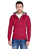 Hanes Mens Nano Premium Lightweight Full Zip Hoodie