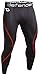 Defender Men's Compression Tights Pants Underlayer Skin Sports Hockey BR_L