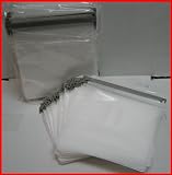 Hanging CD/DVD Plastic Refill Sleeves for Aluminum Cases, Media Storage Cases 100pcs/pack