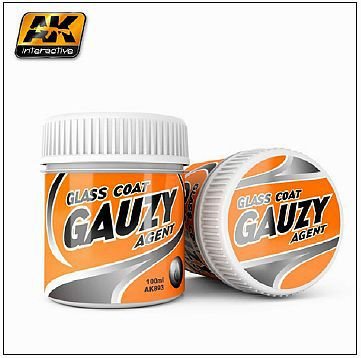 Gauzy Agent Glass Coat 100ml Bottle AK Interactive