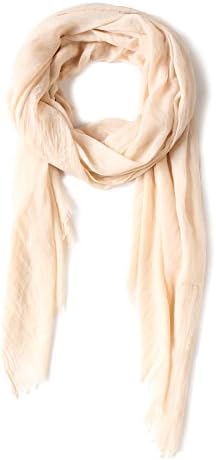 EUPHIE YING Women Shawl Wrap Scarf Fashionable Long Scarf (Beige02)