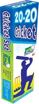 Skyhigh 20-20 Pro Challenge Ekta Junior Plastic Bat Ball Cricket Set for Kids