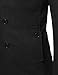 Youstar Men's Men's Classic Wool Blend Coat