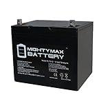 Mighty Max Battery 12V 75Ah SLA Battery for Wayne ESP25 Back-Up Pump Brand Product