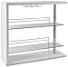 Coaster Home Furnishings Prescott Rectangular 2-Shelf Bar Unit, Glossy White