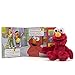 Sesame Street - Elmo's Play Day - Play-a-Sound Book and Cuddly Elmo Plush - PI Kids