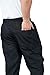 KNG Black Baggy Cargo Chef Pants for Men and Women – Drawstring Waist S