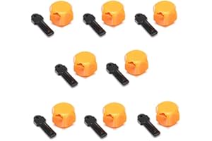 Flow Security Systems Faucet Lock III | Magnetic Key | Prevents Water Theft & Secures Outdoor Bibbs | Promotes Water Conservation | Fits Most Outdoor Hose Bibbs | Keyed the Same | 8 Pack