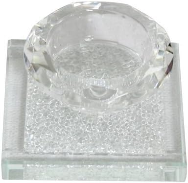 Amazon クリスタル塩ホルダーwithシルバーチップ Art Judaica 塩 コショウ入れ 通販