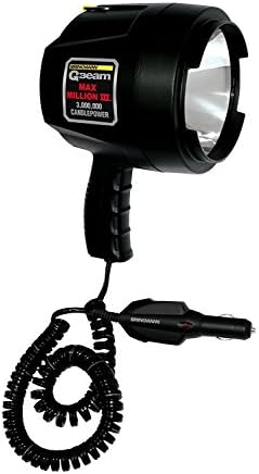 Brinkmann 800-2301-0 Q-Beam Max Million III Spotlight Perfect For Camping, Hiking, Emergencies & Outdoors