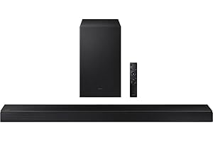 Samsung 3.1ch A650 A Series Soundbar - Dolby 5.1/ DTS Virtual: X (HW-A650, 2021 Model)