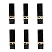 SenseYo 6 Pcs DIY Empty Lipstick Lip Balm Tube Lipstick Holder Empty Lip Gloss Container Square Tube with Lid Cap