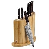 Shun Hiro SG2 7-piece Knife Block Set