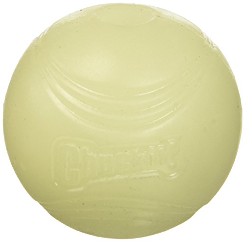 (4 Pack) CHUCKIT Max Glow Balls, Small