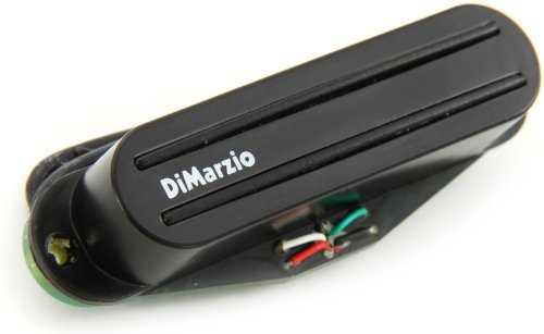 DiMarzio DP184BK The Chopper Single Coil Pickup Black w/Bonus RIS Picks (x3) 663334010468