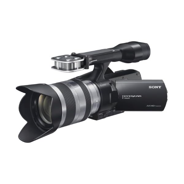 Sony NEX-VG20EHB Full HD Camcorder (Flash, 16 Megapixel, CMOS Exmor Sensor, 7,6 cm (3 Zoll)-Touch-Display) inkl. 18-200…