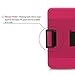iPhone 6 Armband, FRiEQ Armband for Apple iPhone 6 - Lightweight & Fully Adjustable - Ideal for Workout, Hiking, Jogging, Gym, Running or Other Sports (Pink)