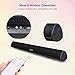Sound Bar, BYL Soundbar for TV, Wired & Wireless Bluetooth 5.0 Speaker, Home Theater Surround Sound System (28 Inch, Infrad Remote Control, DSP, Bass Adjustable) (Renewed)thumb 3