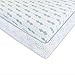 Ely’s & Co. Crib Sheets, Baby Boy/Girl Fitted Crib Mattress Sheet Set, 2 Pack, 100% Jersey Knit Cotton, Infant and Toddler Nursery Bedding, Grey Sage Diamond, 28” x 52”