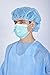 Disposable Face Masks with Surgical Earloops - High Quality 3-Layer Protection, Hypoallergenic, 50 Count Mouth Mask for Indoor/Outdoor Use That Filters Out Dust, Pollen, and Bacteria