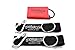 Soarin Supply Co. Tree Swing Hanging Kit Set with Screw Carabiner Hooks | Adjustable Long 5 ft Straps Holds 2000 lbs | Perfect for Tree Swing, Hammock, Tire Swing & Swing Set | Set of 2