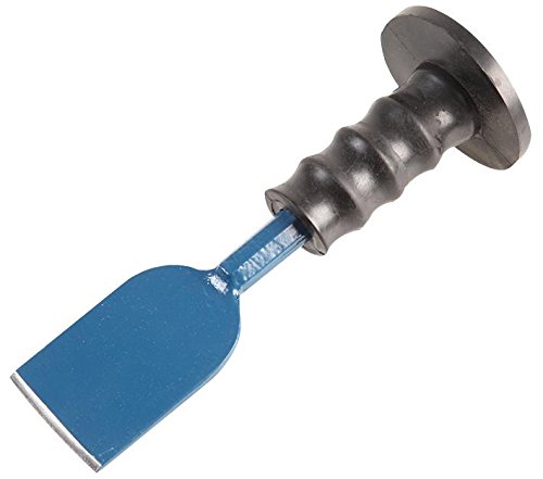 DURATOOL 60mm x 220mm Electricians Chisel – Carbon Steel Blade, Grip Guard, Forged & Hardened for Floorboards