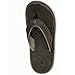 Olukai Men's Ohana Koa Sandal (Charcoal/Charcoal, 10)