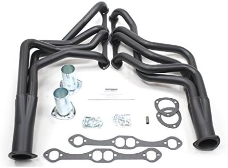 Patriot (H8047-B) 1-5/8" Black Coating Hi-Temperature Full Length Exhaust Header for Chevrolet 265-400
