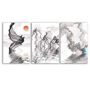 3 Piece Canvas Wall Art - Abstract Art - Canvas Prints Home Artwork Decoration for Living Room,Bedroom - 16"x24" x 3 Panels