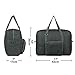 For Spirit Airlines Foldable Travel Duffel Bag Tote Carry on Luggage Sport Gym Duffle for Men and Women (Dark Grey)