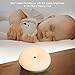 Poweradd Bedside Gesture Sensor LED Lamp, Infinite Brightness Adjustable Eye-Caring Baby/Kids Sleep Night Light, with USB Charging Port, 100 Hours Runtime, Memory Function, Rechargeable - Green.