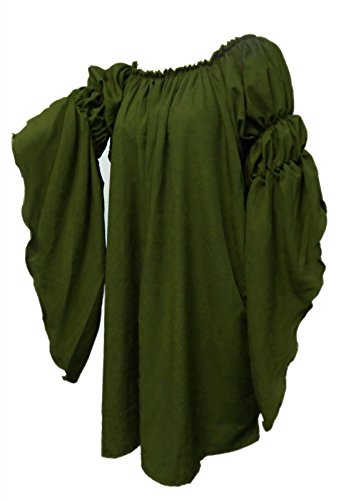 The Pirate Fairy Costumes - Renaissance Medieval Peasant Dress Up Pirate Faire Celtic Blouse