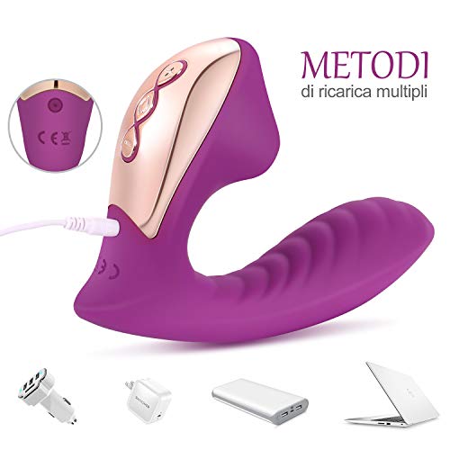 Massaggiatore-portatile-Loveryoyo-ricarica-tramite-connessione-USB-silicone-completamente-medico-impermeabile-al-100