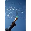 Joyin-Toy-12-Pack-14-Big-Bubble-Wand-Assortment-1-Dozen-with-Bubble-Refill-Solution-Super-Value-Pack-of-Summer-Toy-Party-Favor-12-Bubble-12-Refill-Pack-24pack Joyin Toy 12 Pack 14'/35.5cm Big Bubble Swords Wands Sticks Assortment (1 Dozen) with 12 Pack 12ml Concentrated Bubble…