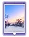 BENTOBEN Case for iPad Air (3rd Generation)10.5 2019/ iPad Pro 10.5 2017, 3 in 1 Heavy Duty Shockproof Rugged High Impact Resistant Hybrid Hard PC Soft Silicone Full Body Protective Table Case, Purple